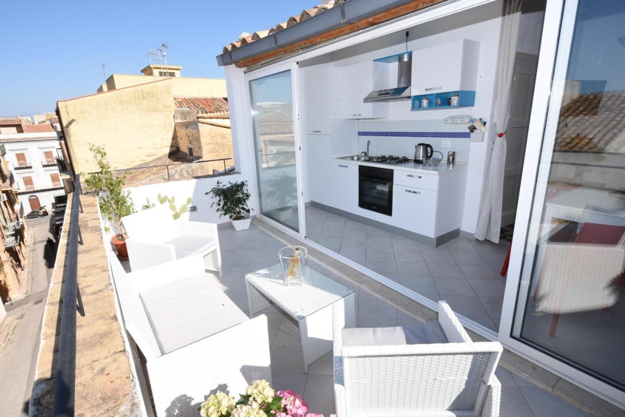 Apartamento Palazzo Taormina Castellammare del Golfo Exterior foto
